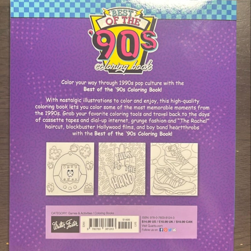 Best of the '90s Coloring Book