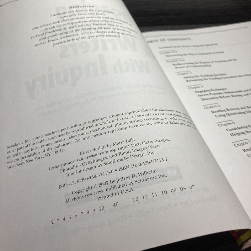 Engaging Readers and Writers with Inquiry