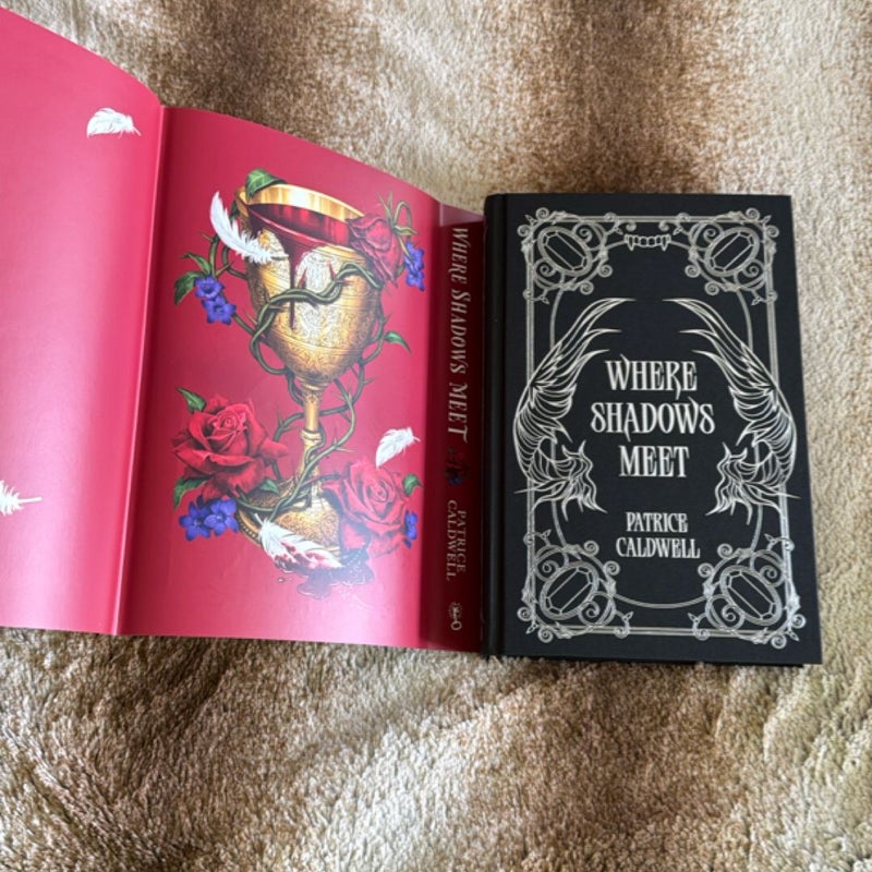 Where Shadows Meet PLUS Eternal Embrace Vase Bundle *Fairyloot YA Exclusive Edition*