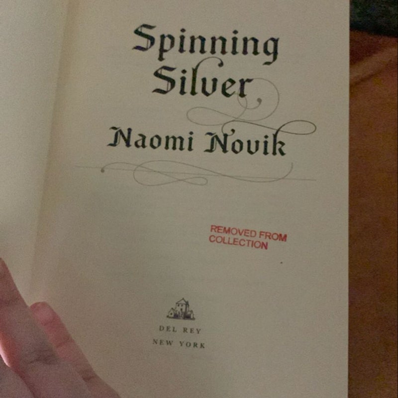 Spinning Silver