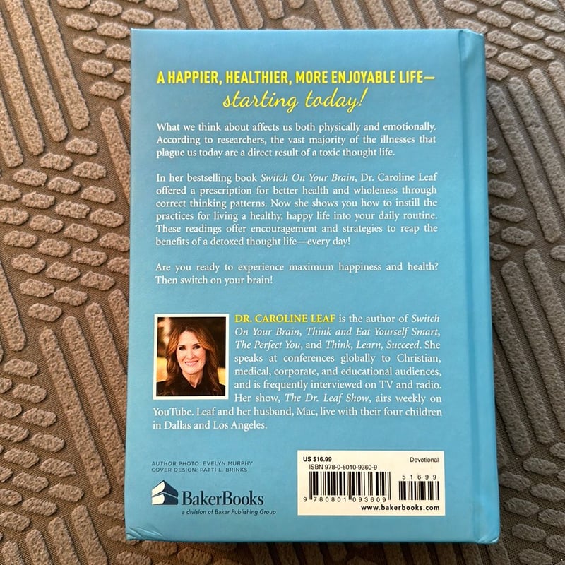 Switch on your brain every day by caroline leaf hardcover pangobooks
