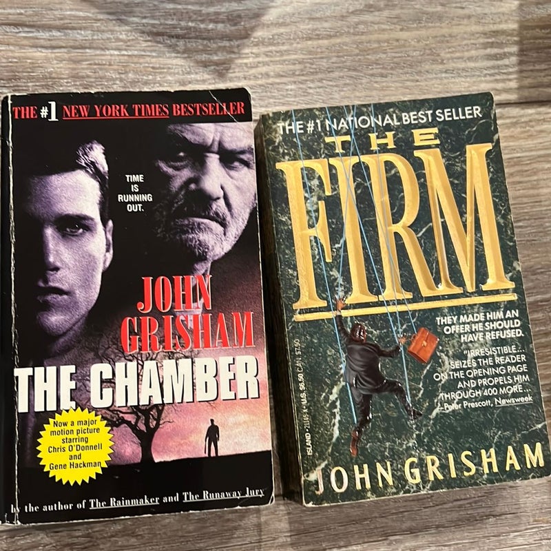 The Chamber AND The Firm (Two books)