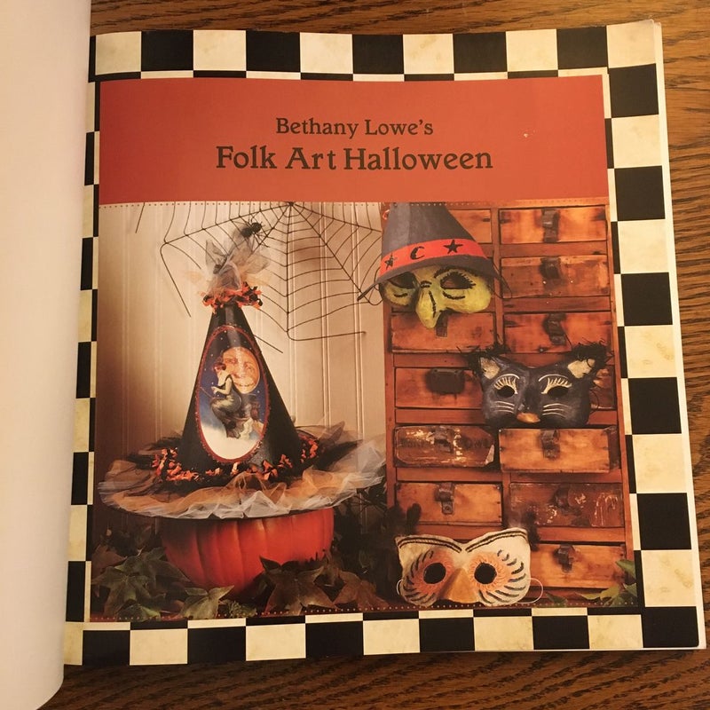 A Folk Art Halloween