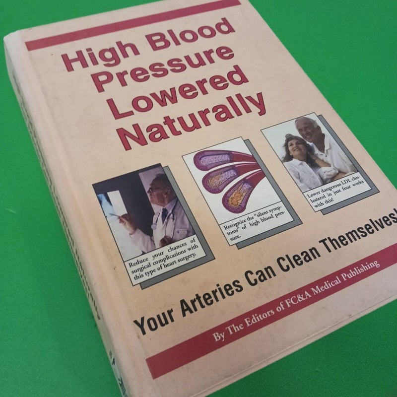 High Blood Pressure  Lowered  Naturally 