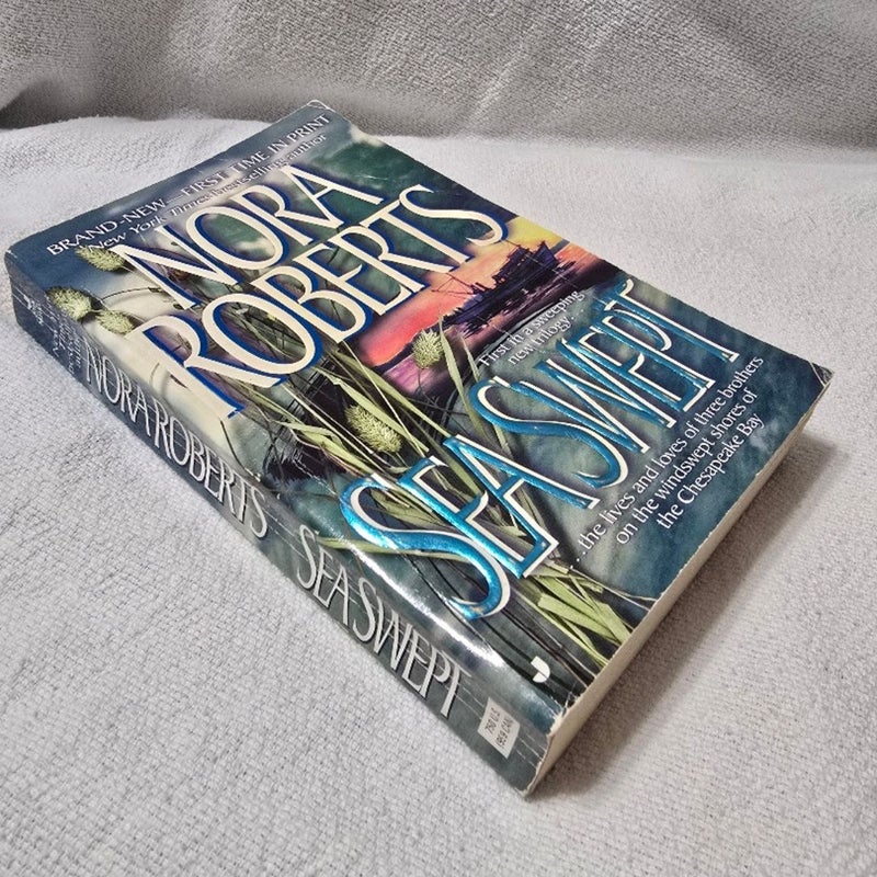 Nora Roberts 3 Book Bundle:Black Hills/Midnight Shadows/Sea Swept