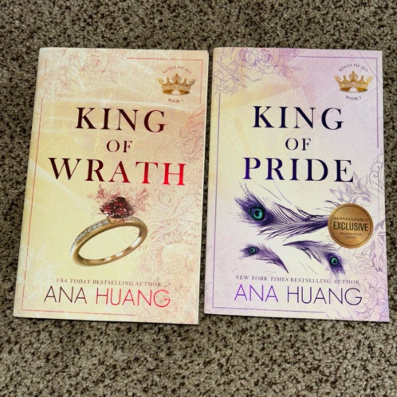 Kings of Sin Ana Huang Barnes and Noble SIGNED