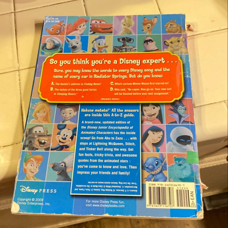 Disney Junior Encyclopedia of Animated Characters