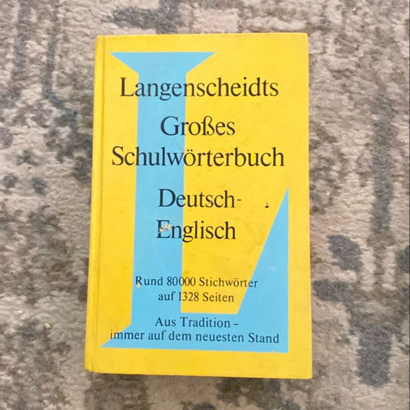 Grobes SchulWorterbuch