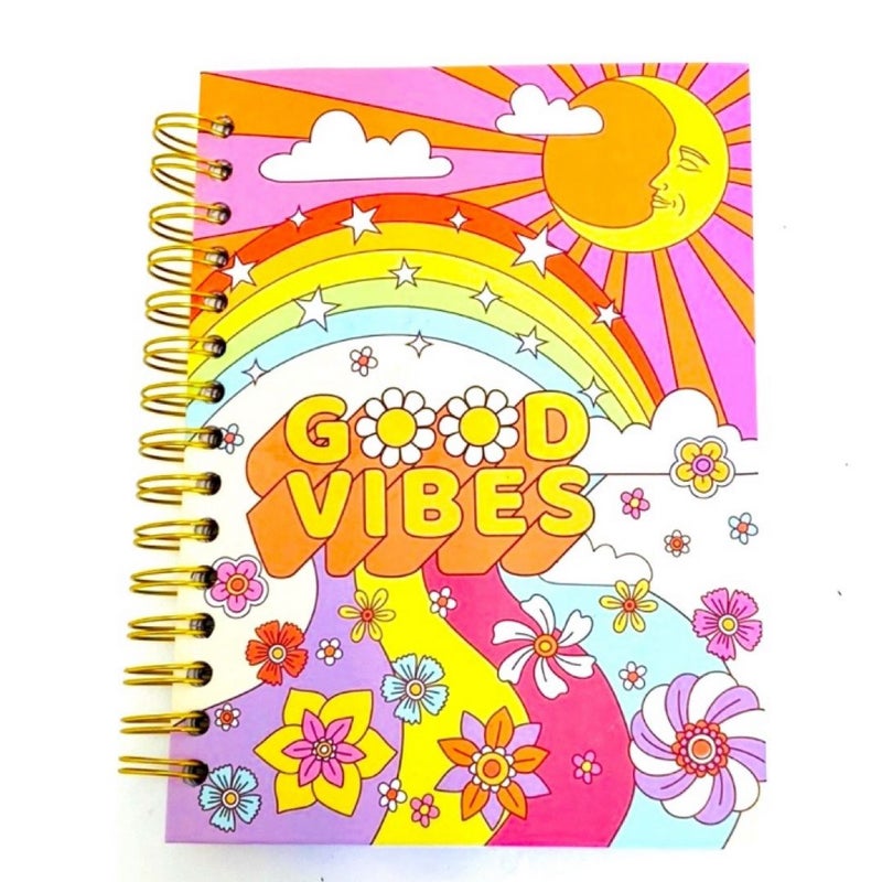 Good Vibes Hardback Spiral Journal