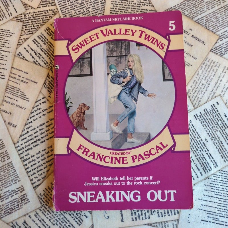 Sweet Valley Twins #5: Sneaking Out