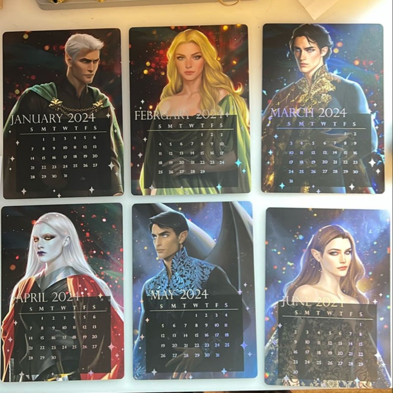 The World of Sarah J Maas Fairyloot Collectible Calendar