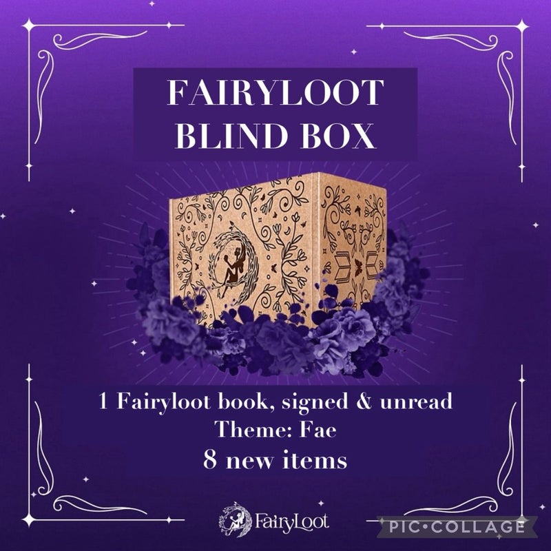 Fairyloot Blind Book Box