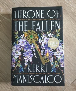Throne of the Fallen SIGNED