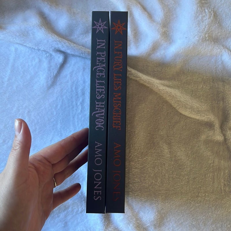 In Peace Lies Havoc by Amo Jones, Hardcover Pangobooks