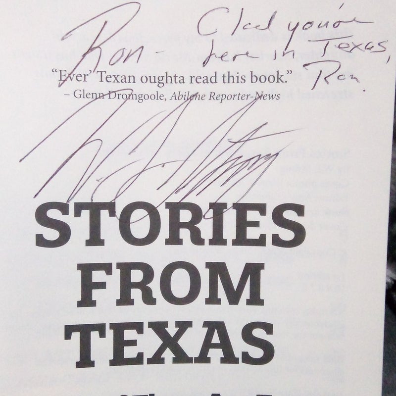 Stories from Texas - SIGNED