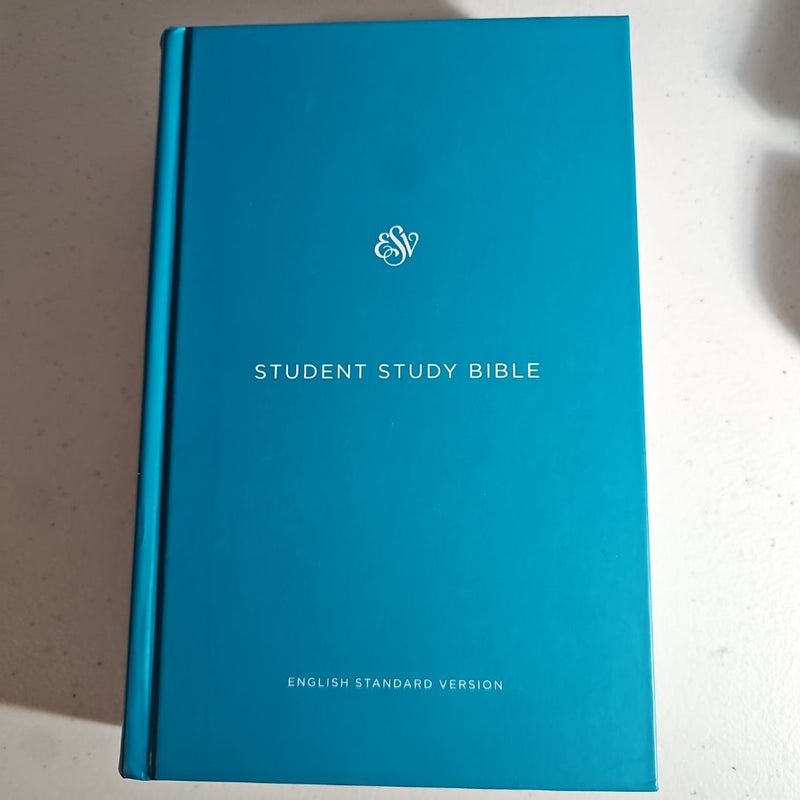 ESV Student Study Bible (Hardcover, Blue)