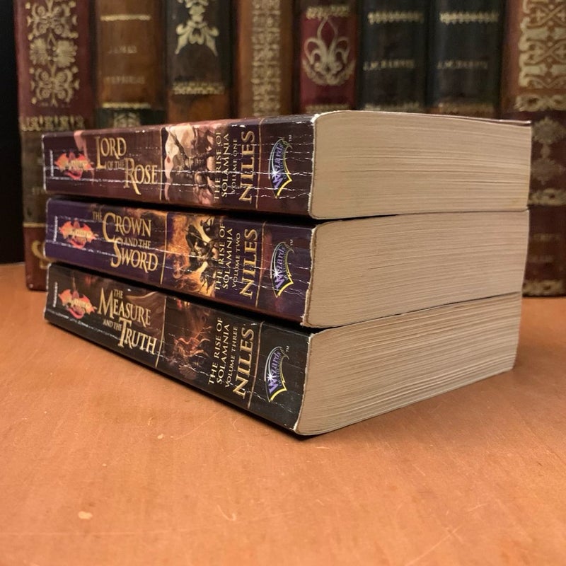 DragonLance: Complete Rise of Solamnia Trilogy Set: Lord of the Rose, The Crown and the Sword, The Measure and the Truth
