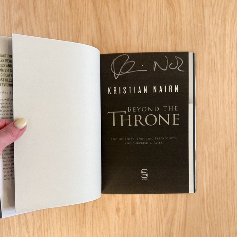 Beyond the Throne SIGNED FIRST EDITION *Goldsboro Limited Edition*