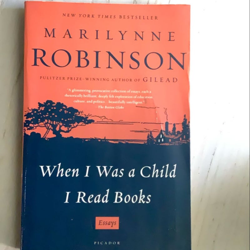 When I Was a Child I Read Books