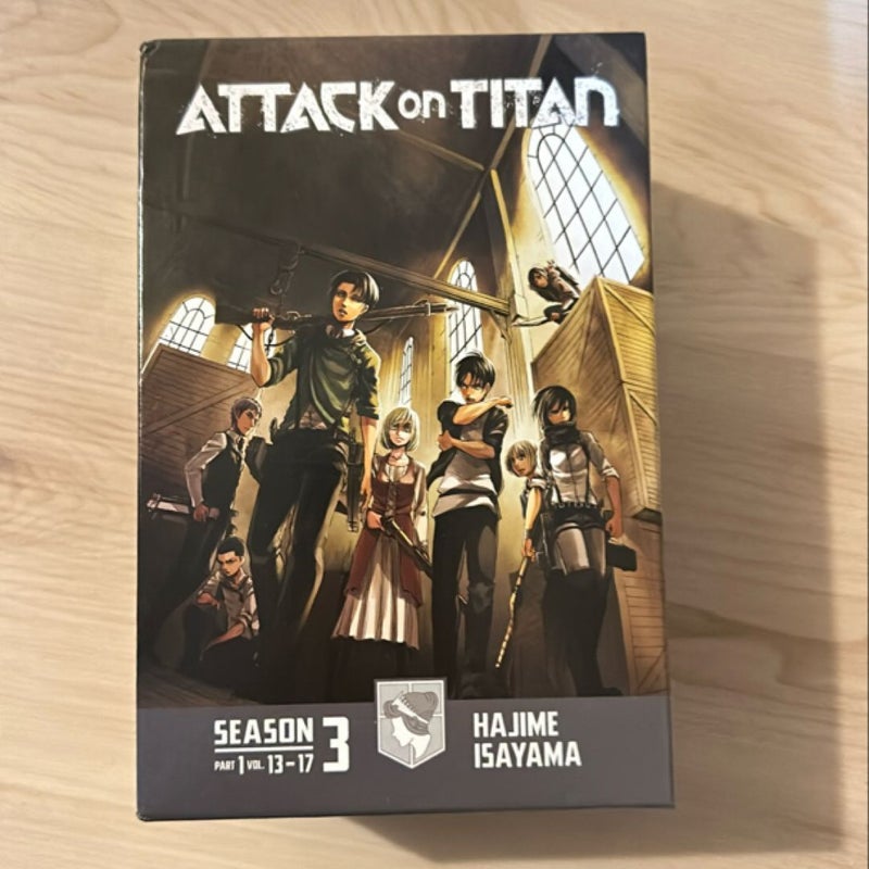 Attack on Titan Season 3 Part 1 Manga Box Set