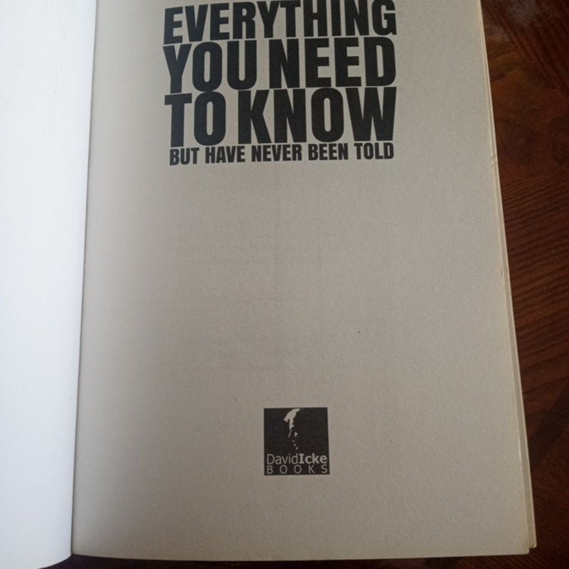 EVERYTHING YOU NEED TO KNOW