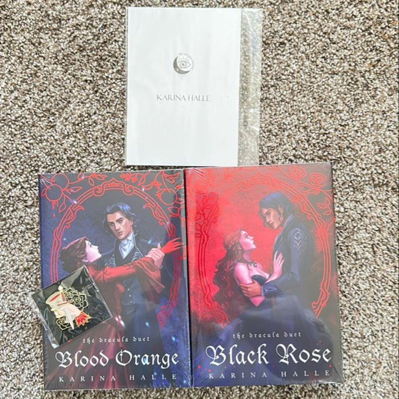 Arcane Society Karina Halle Box Blood Orange Black Rose