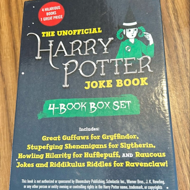 The Unofficial Harry Potter Joke Book 4-Book Box Set