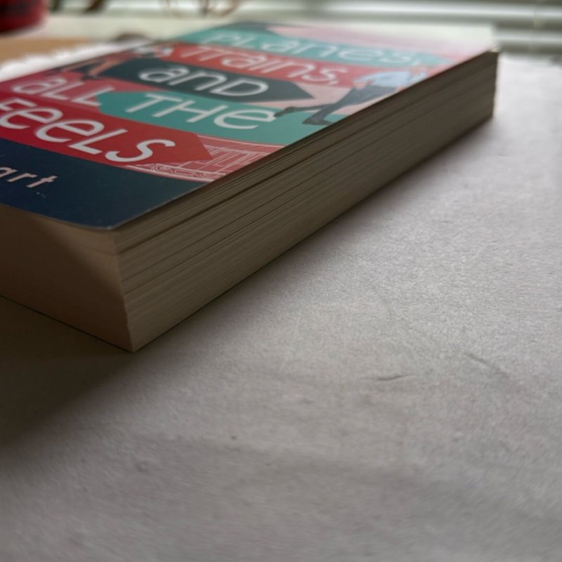 Planes, Trains, and All the Feels - signed bookplate