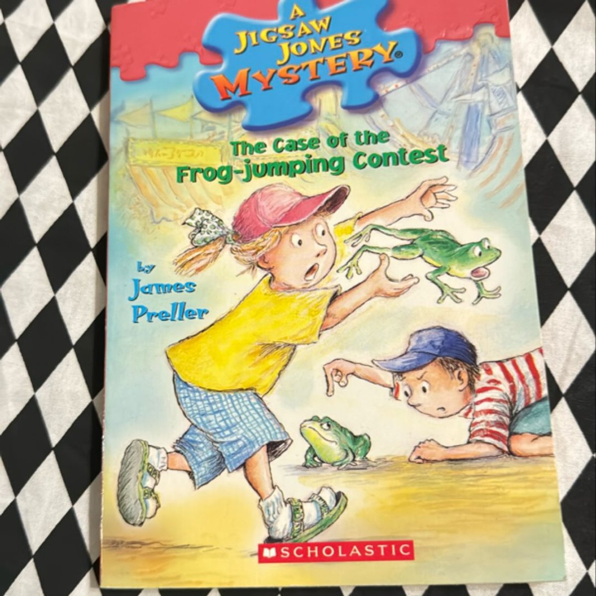 The Case of the Frog-Jumping Contest by James Preller