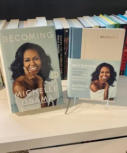 Michelle Obama 2 Books Collection Set(Becoming: A Guided Journal for Discovering Your Voice, Becoming)