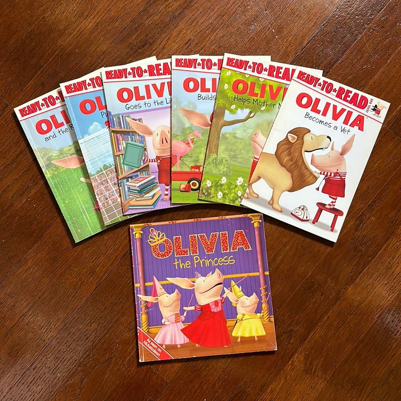 Olivia Ready to Read Children’s Book Bundle