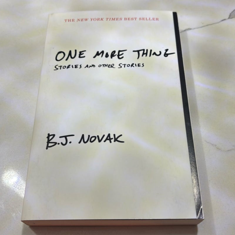 One More Thing