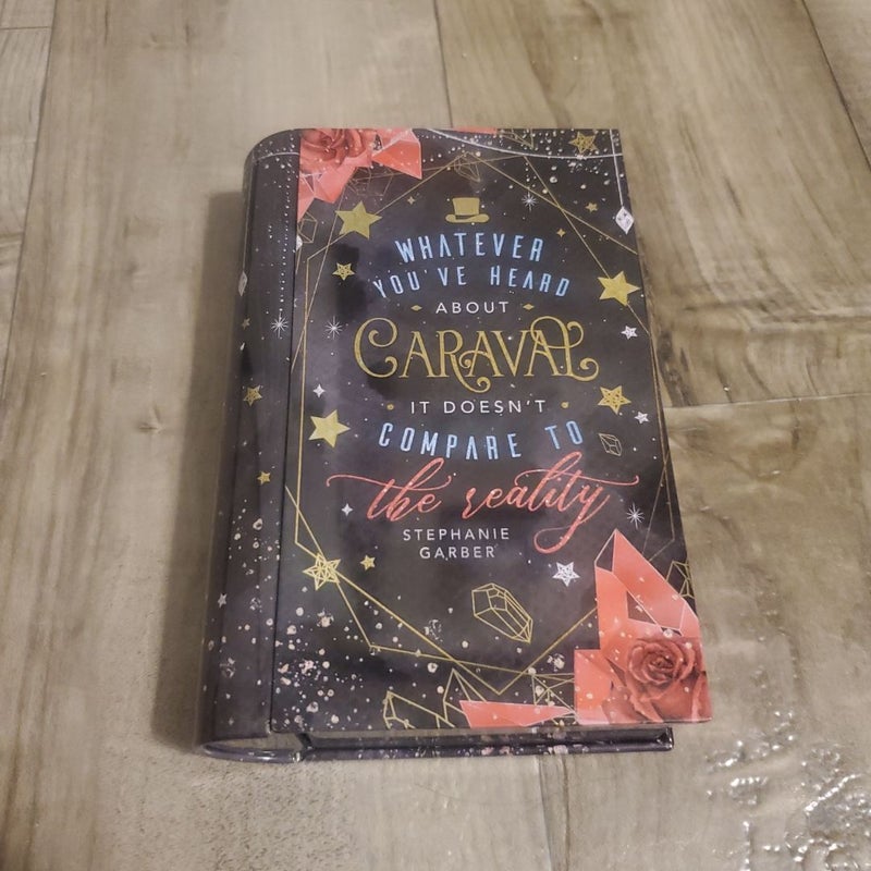 Caraval book tin