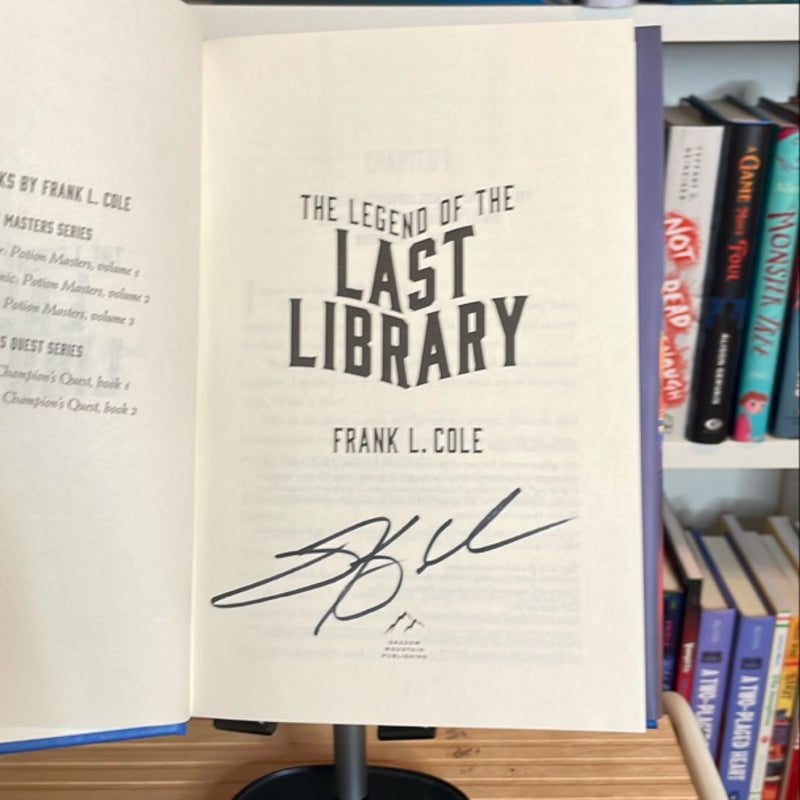 The Legend of the Last Library