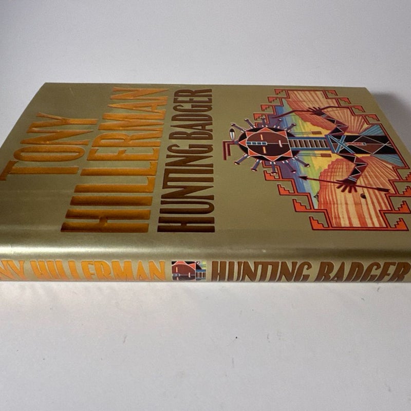 A Leaphorn and Chee Novel Hunting Badger by Tony Hillerman First edition HC