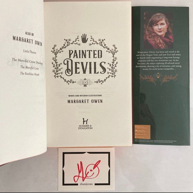 Painted Devils Illumicrate Exclusive Signed Edition