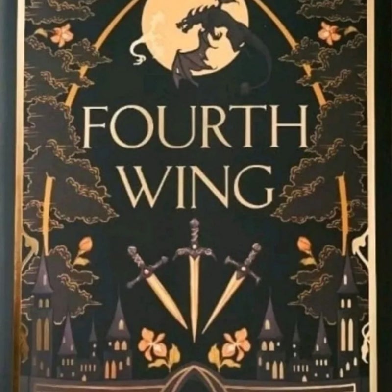 Fourth Wing dust jacket