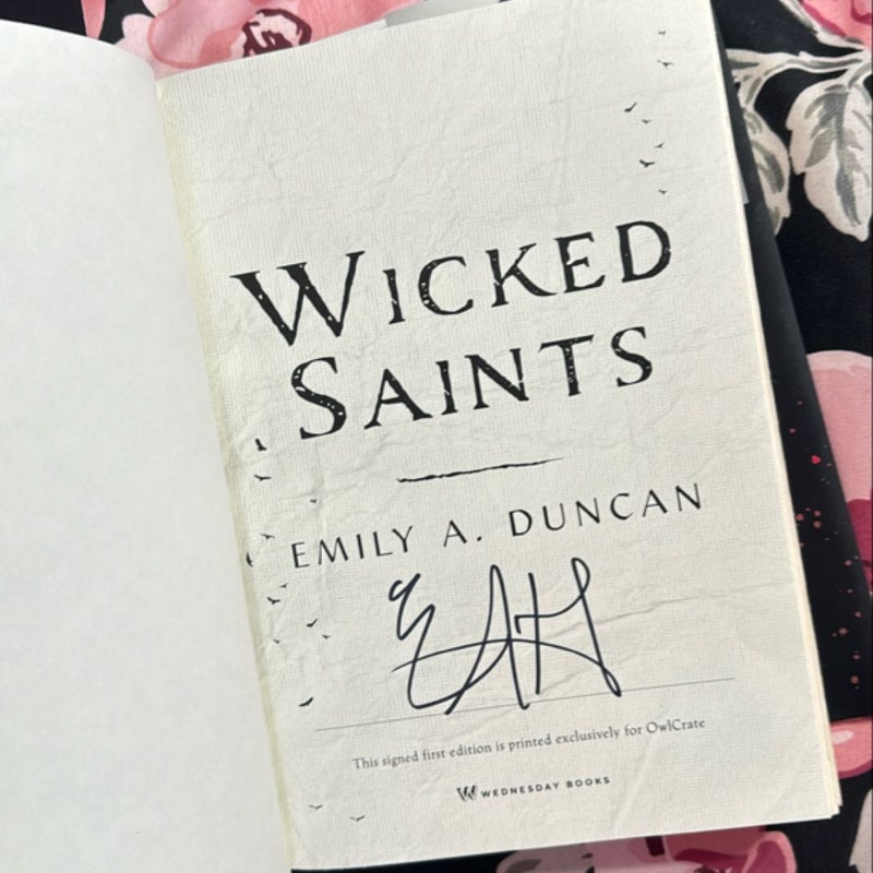 Wicked Saints (Owlcrate Exclusive)