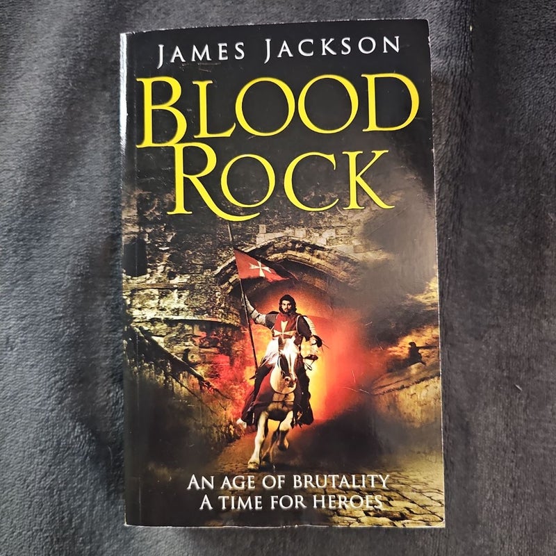 The Blood Rock : First Edition - Printed & Bought In England