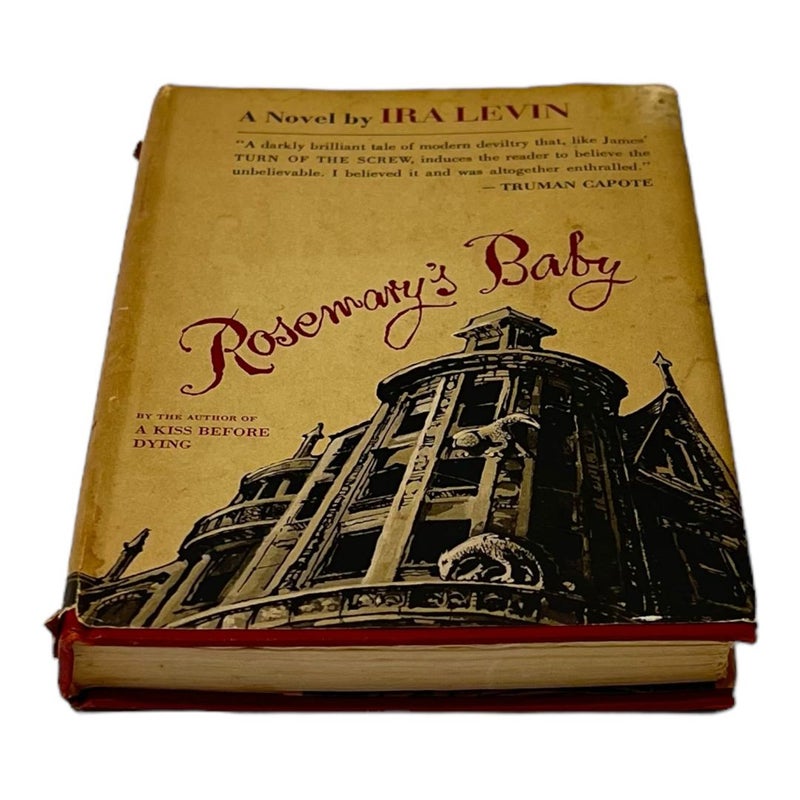 Rosemary's Baby by Ira Levin 1967 Random House Hardcover Vintage Book Club Ed