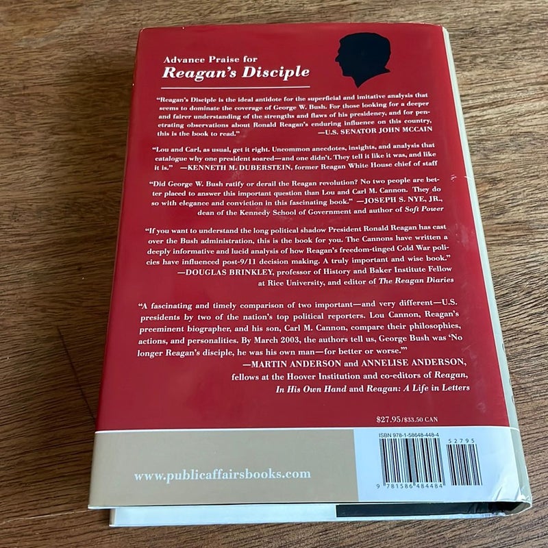 Reagan’s Disciple first edition 