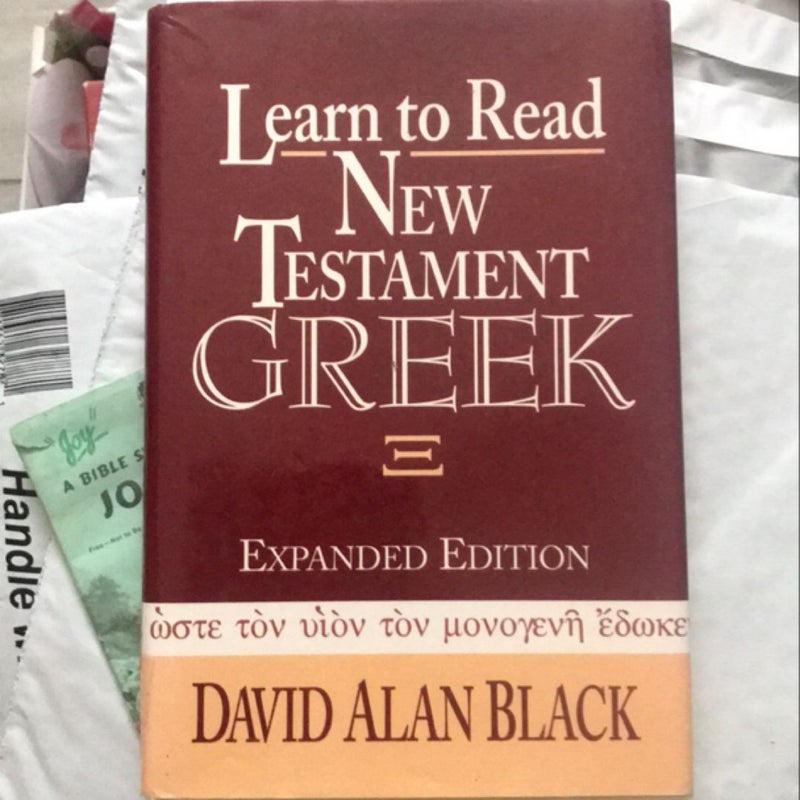 Learn to Read New Testament Greek