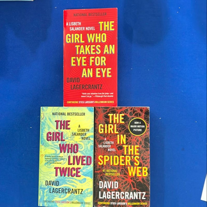 3 Book Bundle - Lagercrantz