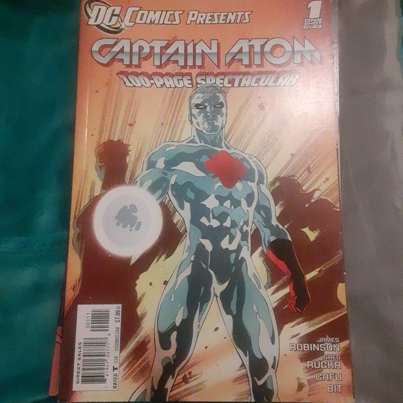 5 DC COMICS PRESENTS 100 PAGE SPECTACULAR LOT Batman, Captain Atom