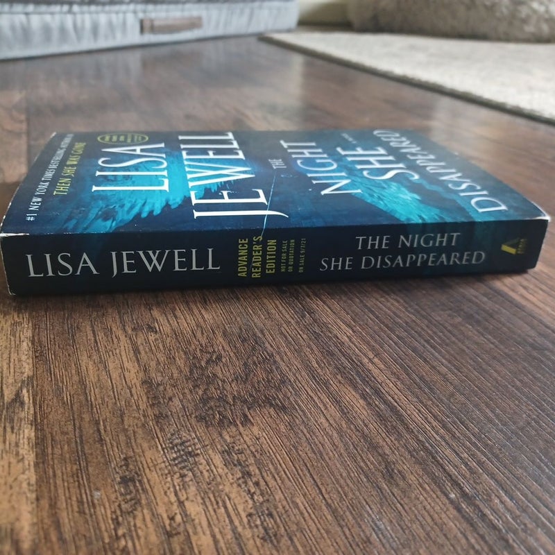 The Night She Disappeared ARC