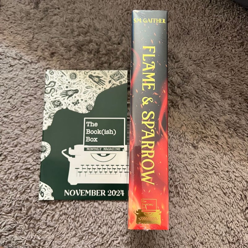 *NEW AND SEALED* ~ The Bookish Box ~ Flame and Sparrow