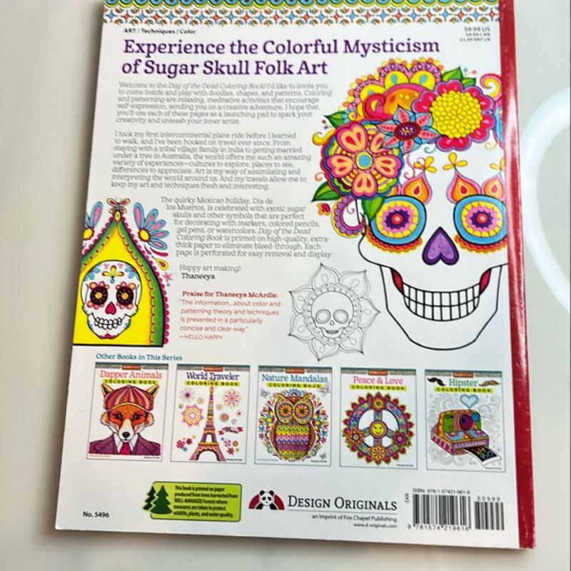 Day of the Dead Coloring Book