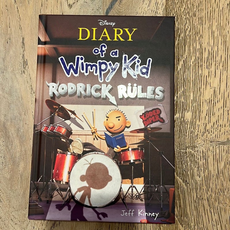 Rodrick Rules (Special Disney+ Cover Edition) (Diary of a Wimpy Kid #2) by  Jeff Kinney, Hardcover