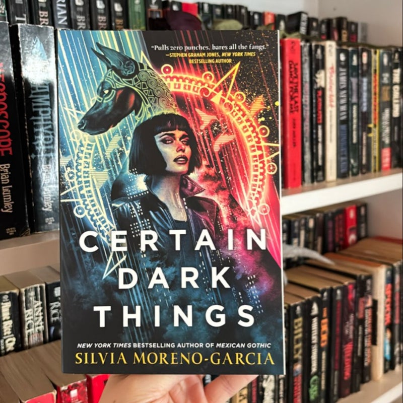 Certain Dark Things (with Signed Book Plate)