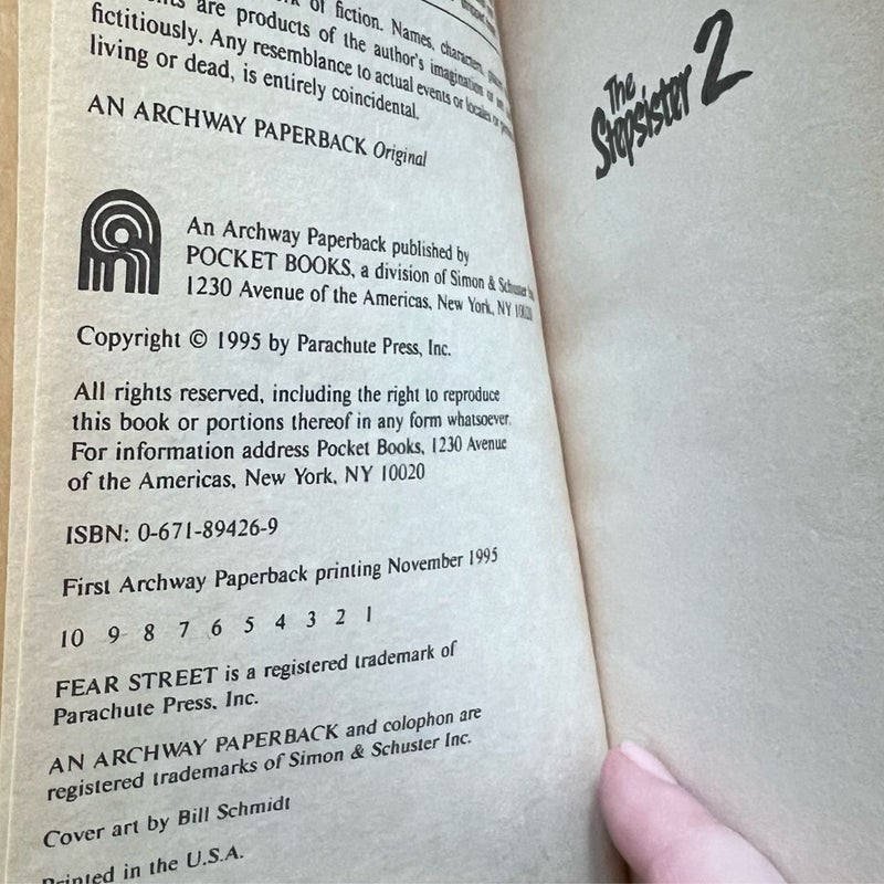 The Stepsister 2 (Fear Street) FIRST EDITION 